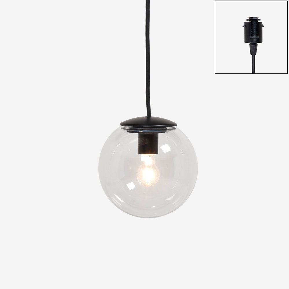 ペンダント「SUMICA グレープ SAP-010-1BC」直径15cm ランプ別売【ダクトレール取付専用】【受注生産品】