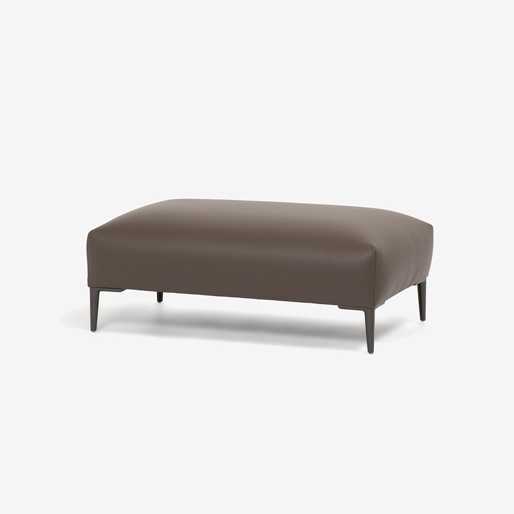 erba（エルバイタリア）オットマン「イスタンテ」革トープ色【お手入れキットの特典付き】