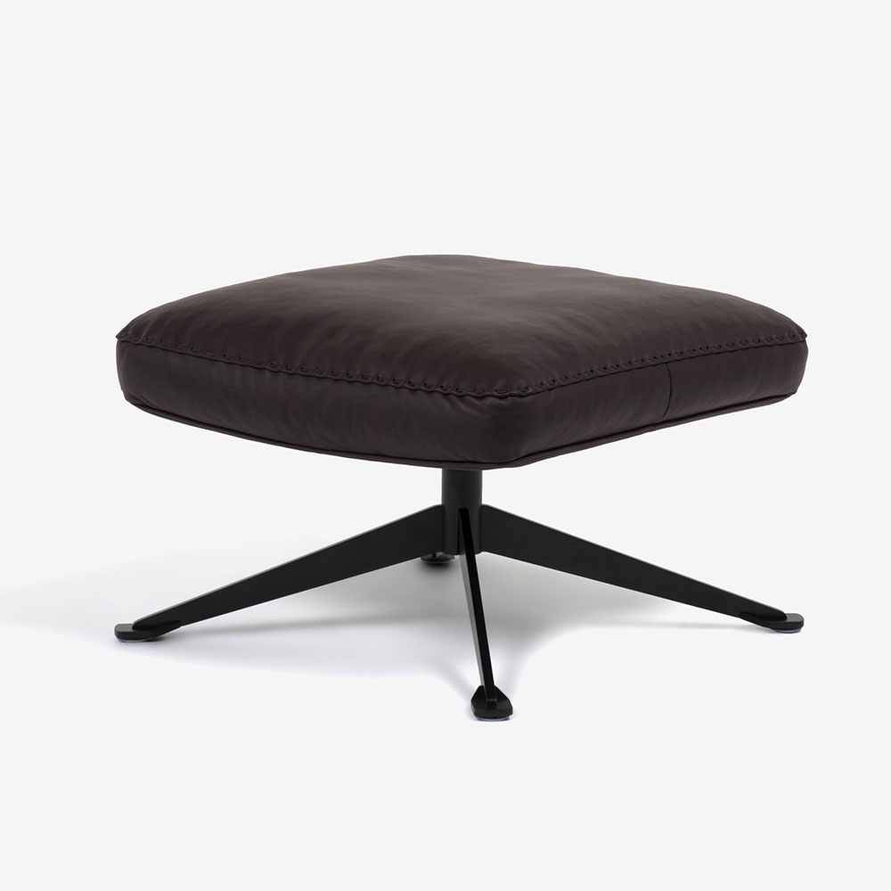 de Sede（デセデ）オットマン「DS-31/105」革ダークブラウン色