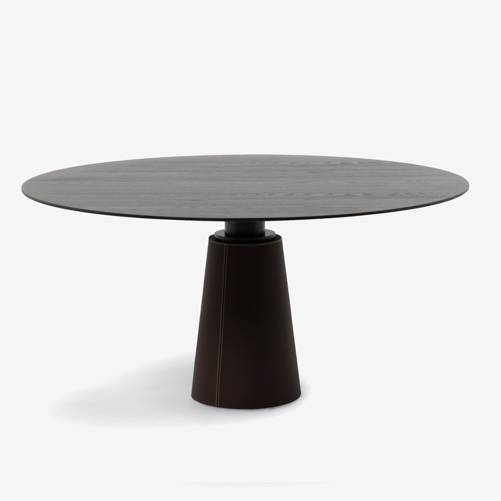 PoltronaFrau（ポルトローナ・フラウ）ダイニングテーブル 「メサドゥーエ」円形 直径150cm アッシュ材