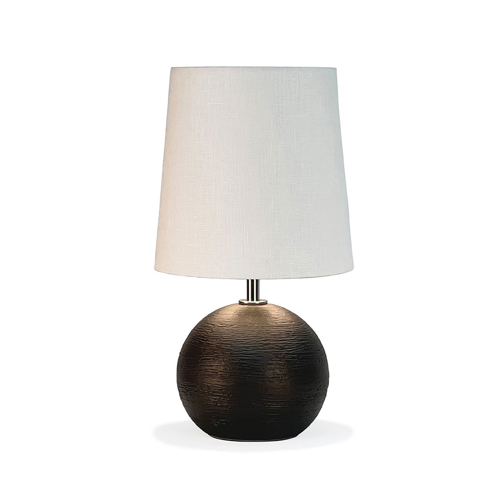 テーブルスタンド「mimi lamp ミスティカル HT1008-BK-LWH」ランプ別売