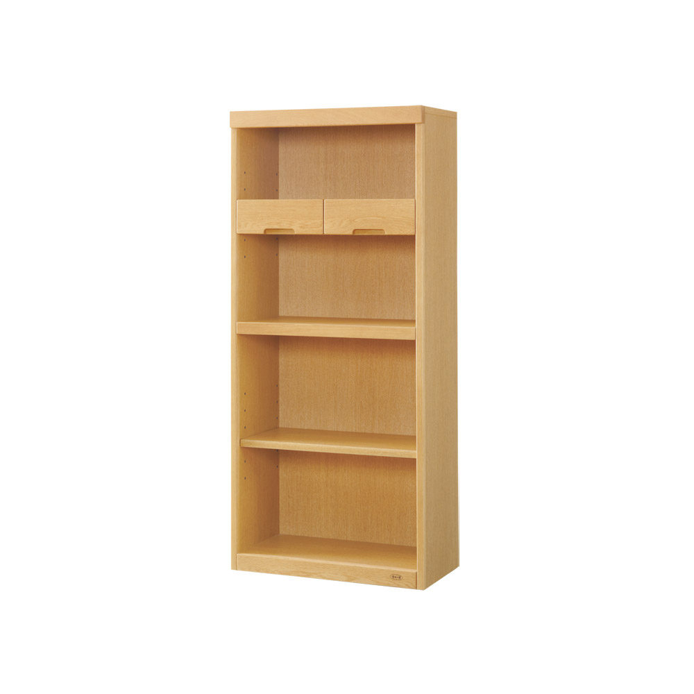 浜本工芸　書棚「No.8604B・No.8600B・No.8608B」オープンロータイプ 幅60.1cm 全3色［No.8600］