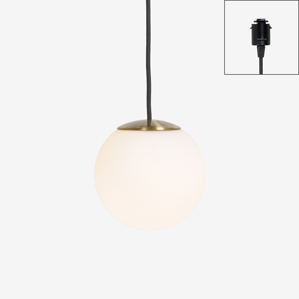 ペンダント「SUMICA グレープ SAP-010-1KW」直径15cm ランプ別売【ダクトレール取付専用】【受注生産品】