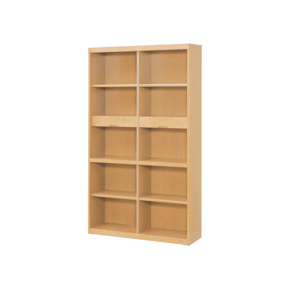 浜本工芸　書棚「No.8604A・No.8600A・No.8608A」オープンハイタイプ 幅105.1cm 全3色［No.8600］