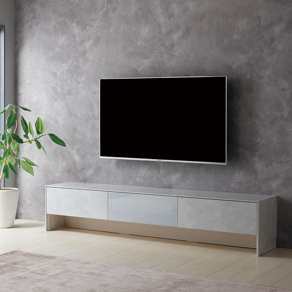 Pamouna（パモウナ）テレビボード「LI-210V」幅209.4cm 全4色