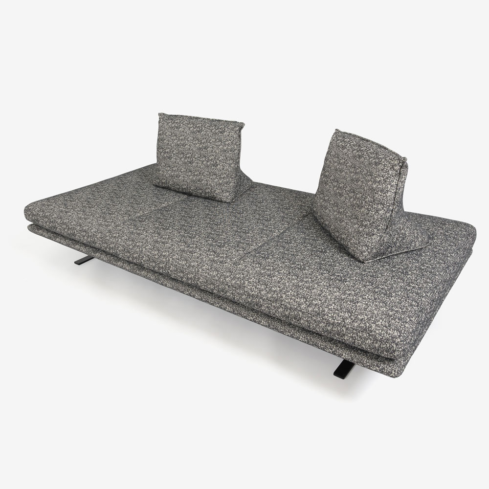 ligne roset（リーン・ロゼ）ソファ「ロゼプラド」3人掛け（3P）ハイタイプ 背クッション2個付き 幅240cm 布＃RJ-627【受注生産品】【LIGNE ROSET FAIR 6月28日(日)まで15%OFF】