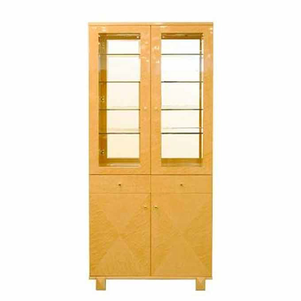 カップボード「スプレンダー3-90 MA」幅90cm メープル材メープル色【受注生産品】
