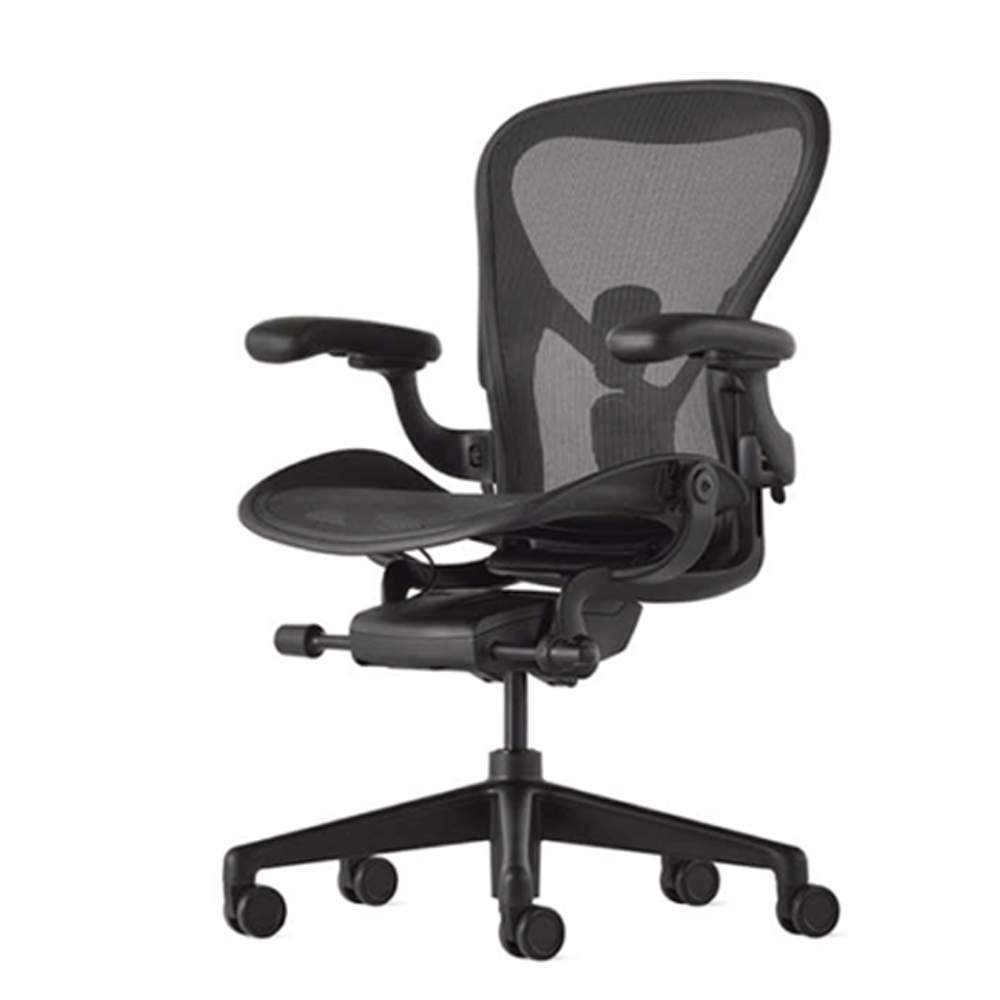 HermanMiller(ハーマンミラー)「アーロンチェア」オニキスウルトラマット Bサイズ【Home Office Sale 5月31日(日)まで20%OFF】
