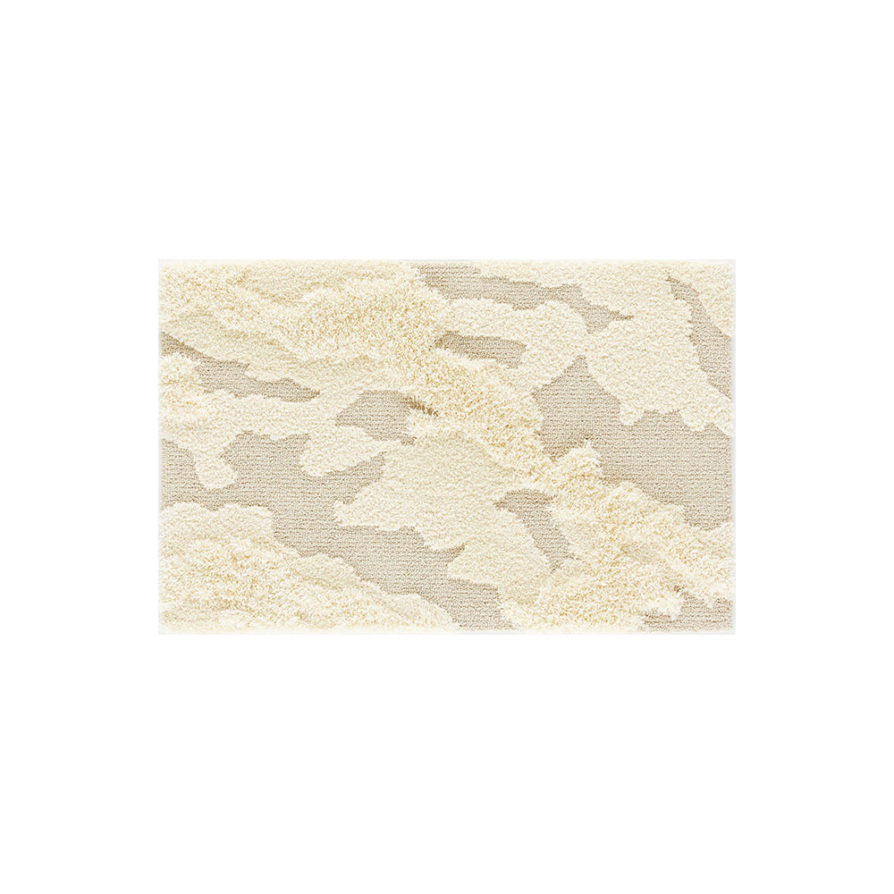 山形緞通　手刺緞通「WASHI」XSサイズ(幅95x長さ60cm) 防炎【受注生産品】
