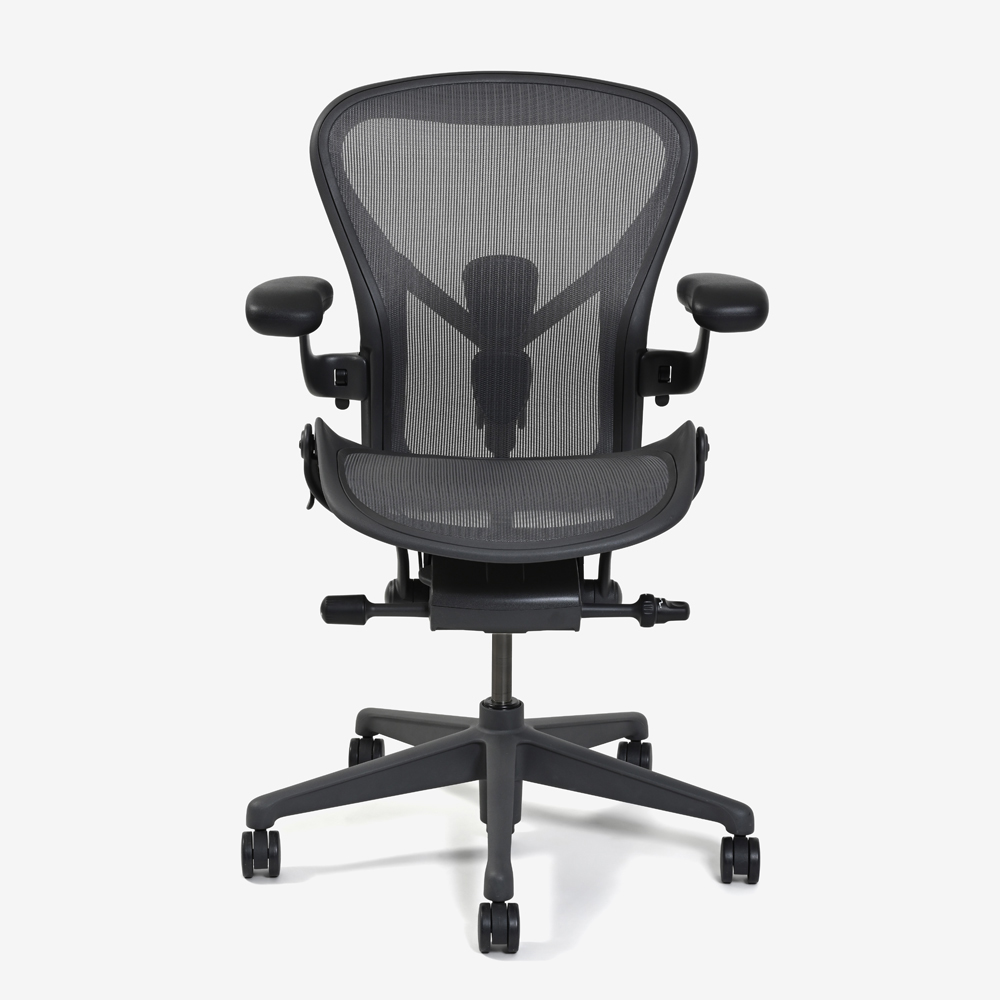 HermanMiller(ハーマンミラー)「アーロンチェア リマスタード」グラファイト 全2サイズ【Home Office Sale 5月31日(日)まで20%OFF】