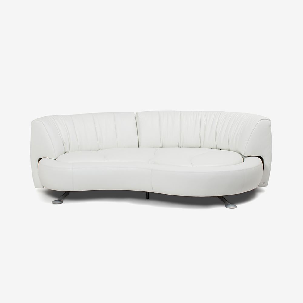 de Sede（デセデ）カウチソファ「DS-164/30」革ホワイト色
