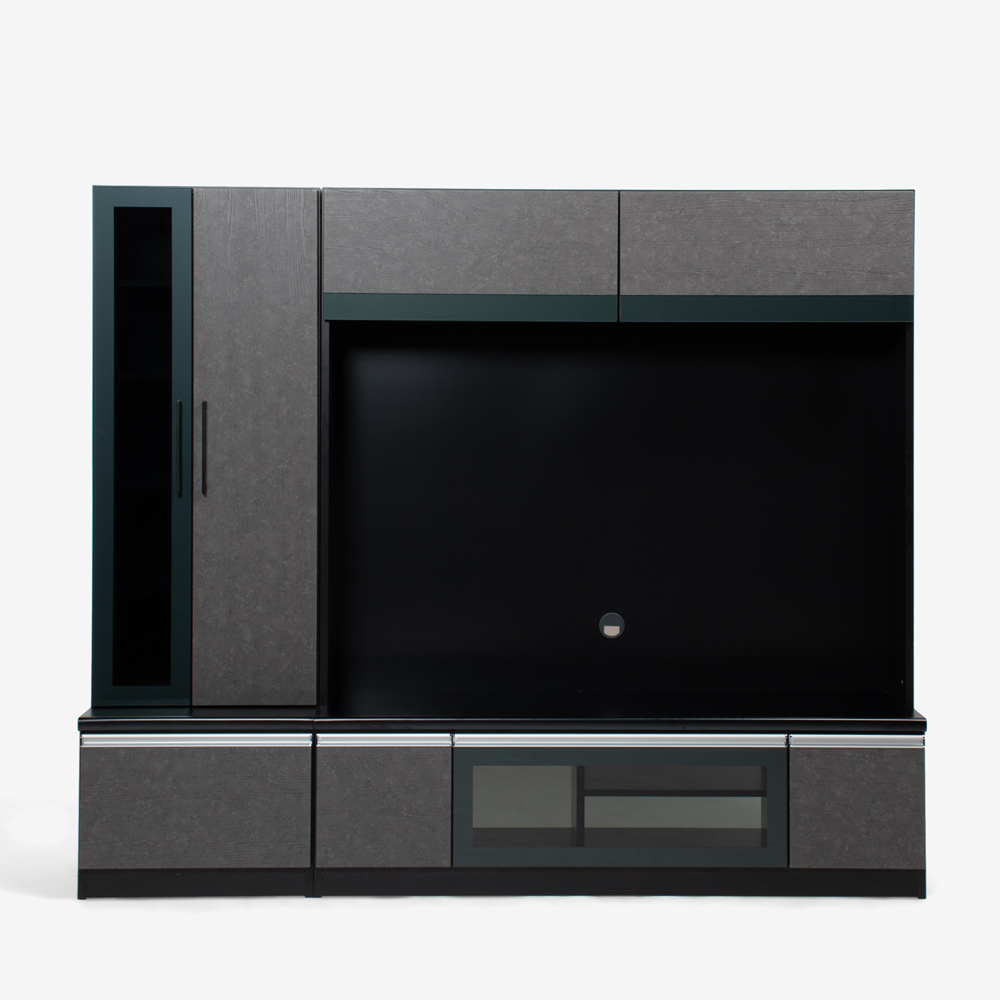 テレビボード 2点セット「エスタード」幅214cm（テレビボード「エスタード 160」+リビングボード「エスタード 60」）【オンラインショップ限定品】【セール対象品のため5%OFF】