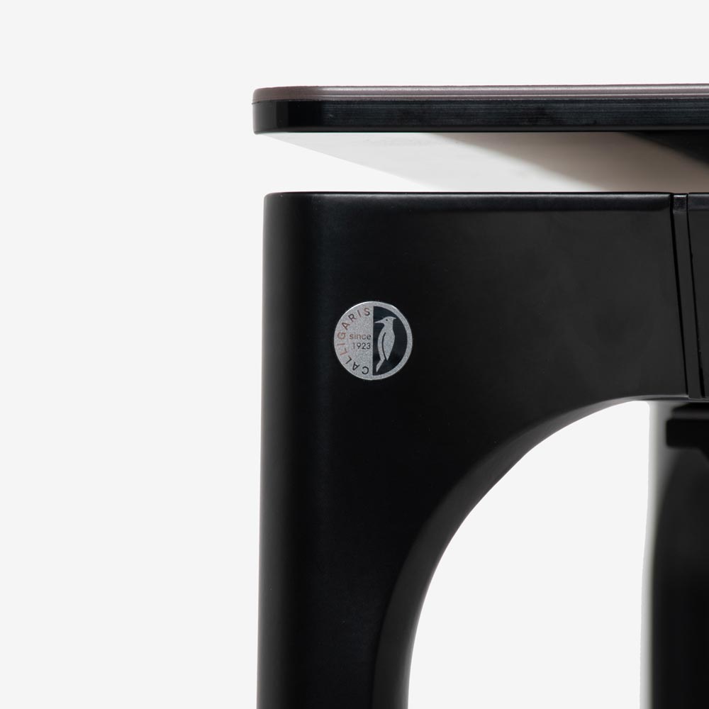 Calligaris（カリガリス）伸長式ダイニングテーブル「Silhouette CS4125-R」 幅160-220cm 天板セラミックガラス