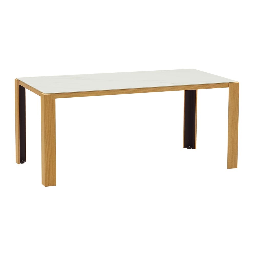 ダイニングテーブル「アバンセ」セラミック天板 WH/NA色 全3サイズ【セール対象品のため5%OFF】