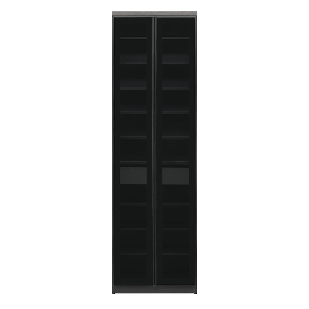 ダイニングボード「ノヴァ 60DB」幅60cm 奥行47.5cm 高さ200cm ブラック色(セラミック柄)　【オンラインショップ限定品】【セール対象品のため5%OFF】