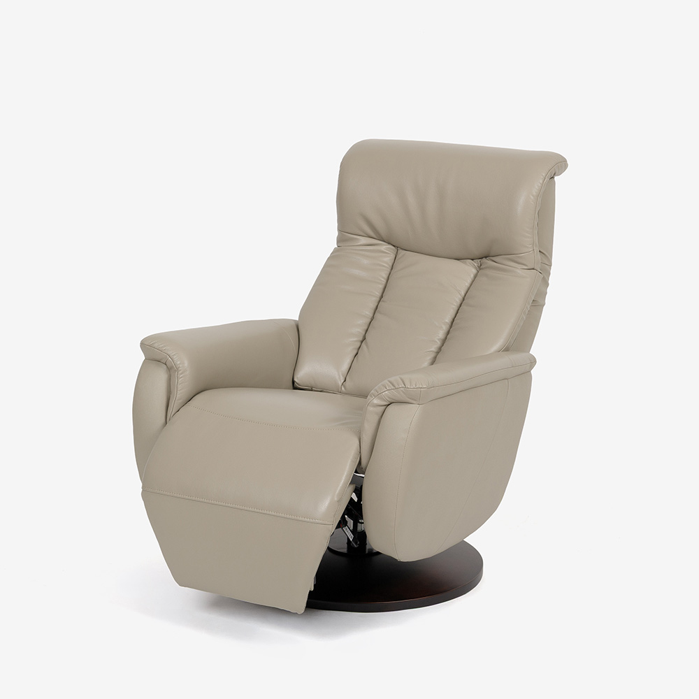 電動リクライニングチェア「ラティーナKD SD-488B」半革#OM948 サンド色