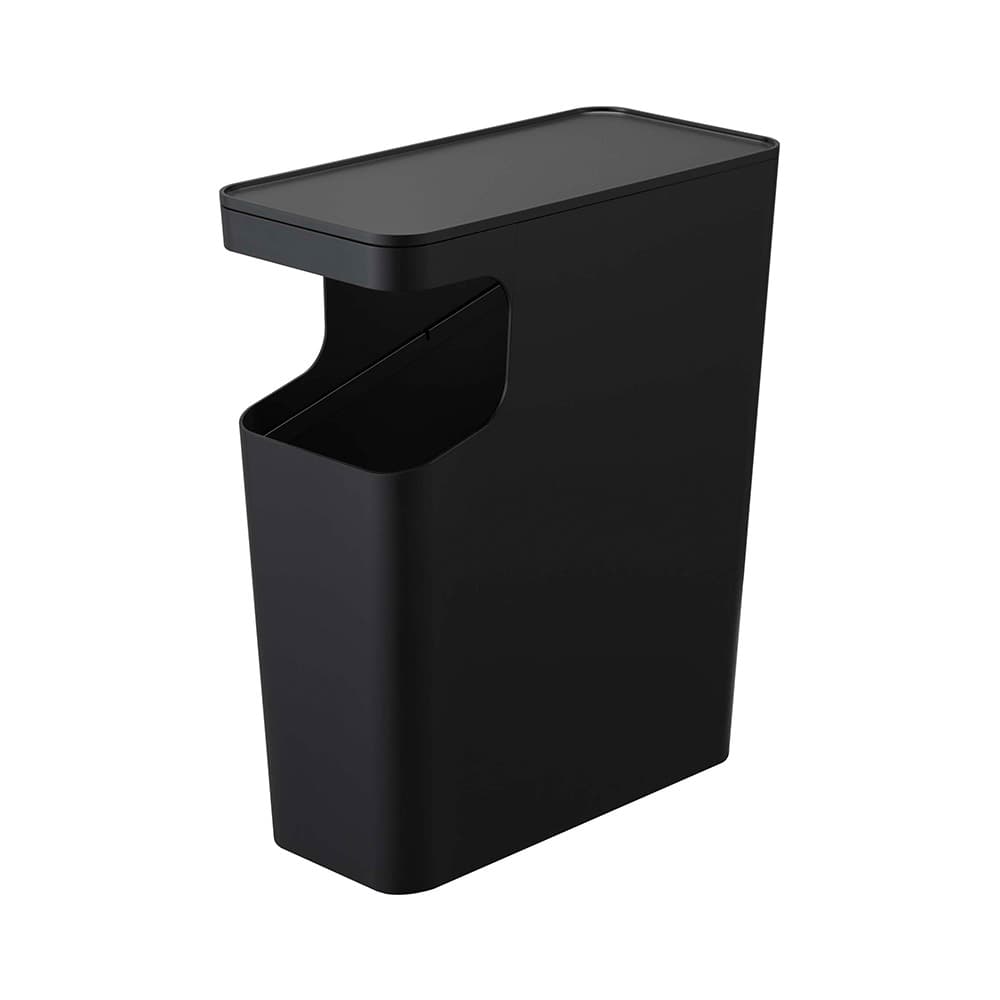 ダストボックス&サイドテーブル「タワー 3989」15L ブラック ゴミ箱