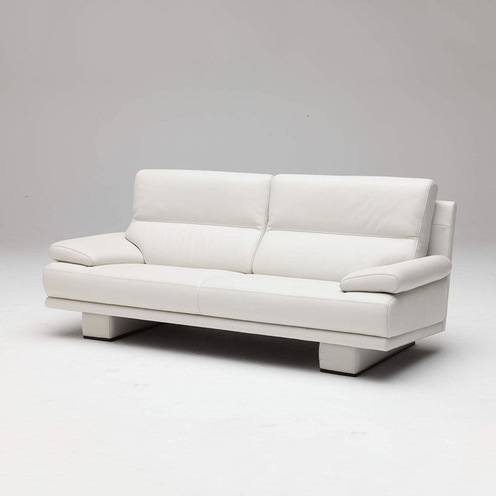 domani（ドマーニ）ソファ「Excel-Life ZSB323X391」幅208cm 革＃L40ヴィーゴホワイト【受注生産品】