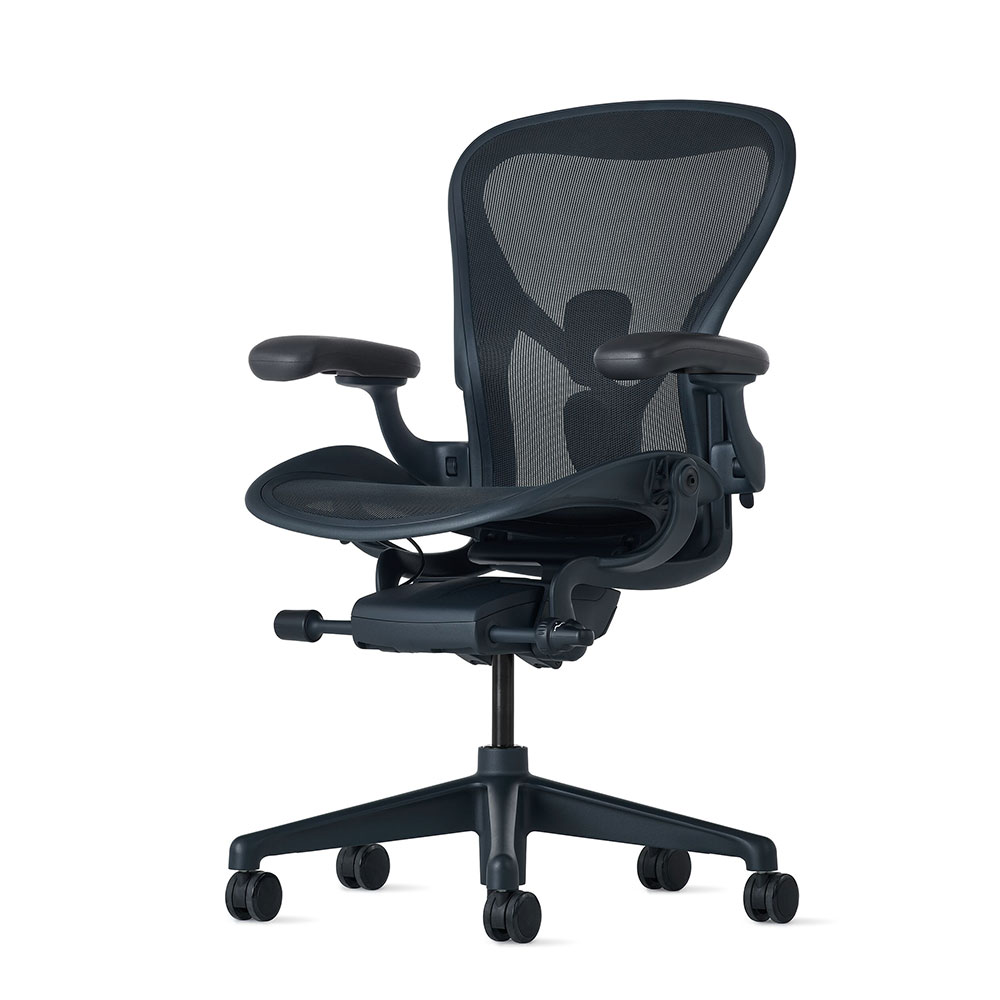 HermanMiller(ハーマンミラー)「アーロンチェア リマスタード」 ナイトフォール Bサイズ【Home Office Sale 8月31日(月)16時まで20%OFF】