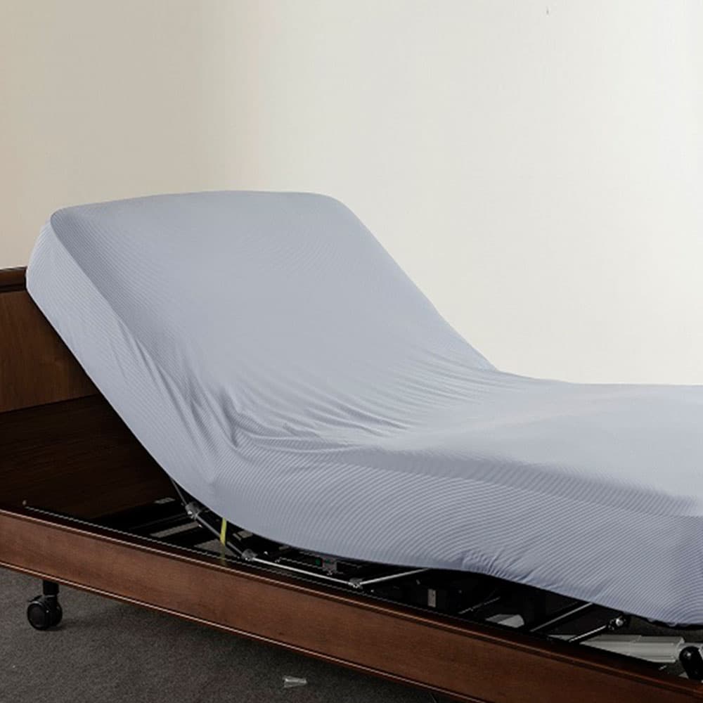 ボックスシーツ「テーラードリネン」リクライニングベッド対応マットレスカバー マチ高35cm 全2サイズ 全2色 FranceBed（フランスベッド）