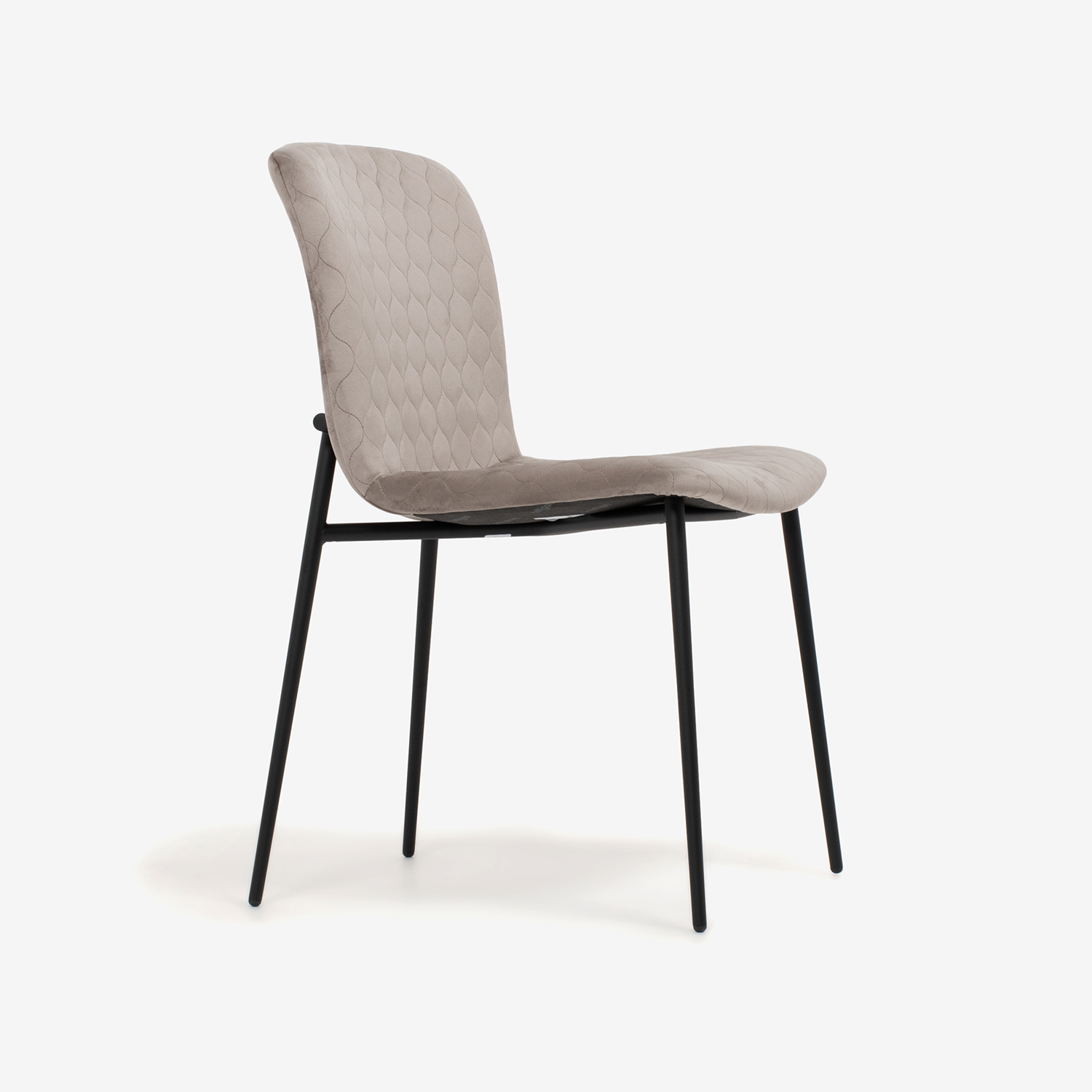 Calligaris（カリガリス）ダイニングチェア「Love CS1885-A」布グレージュ色