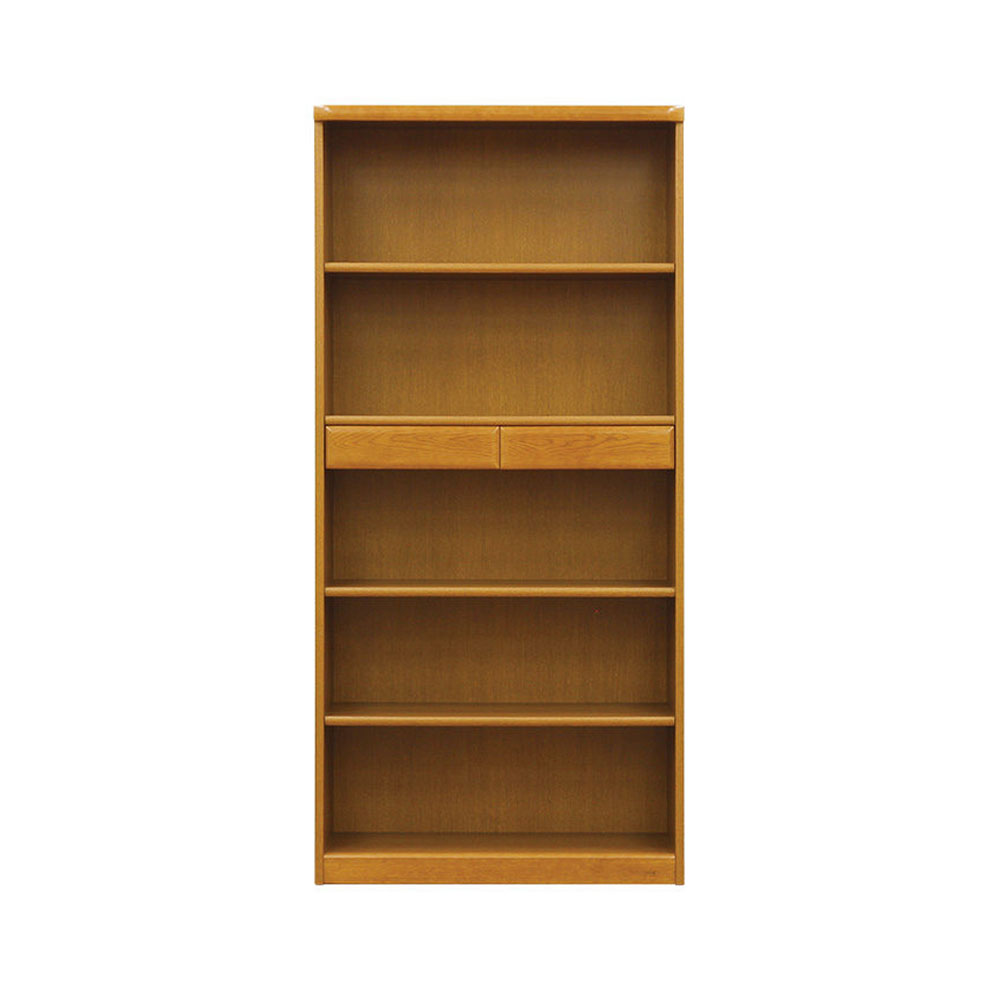 浜本工芸 書棚「No.3600A・No.3608A」オープンタイプ 幅85.1cm 高さ180cm 全2色［No.3600］