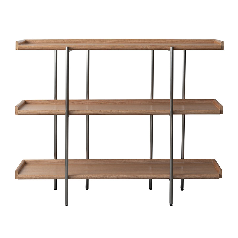 シェルフ 「キスト 」 幅120cm オーク材 全2サイズ【セール対象品のため5%OFF】