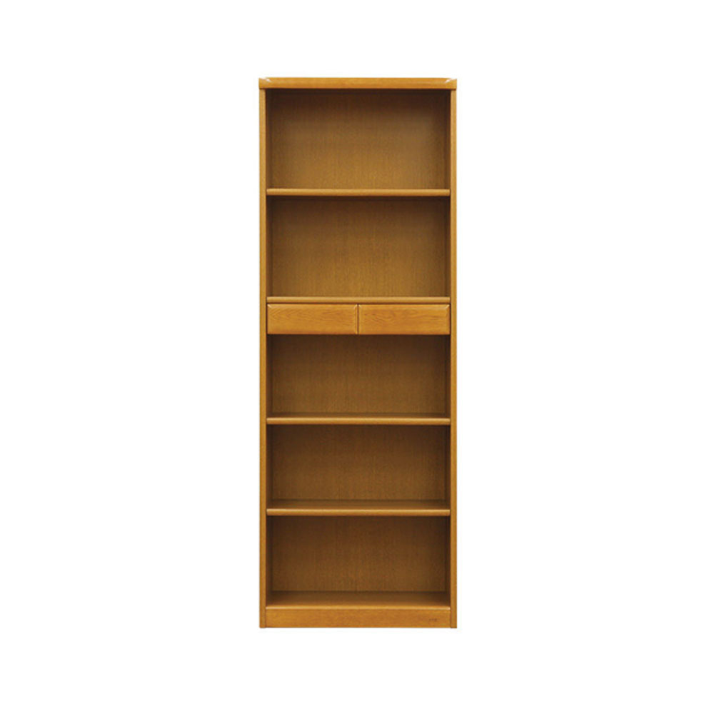 浜本工芸 書棚「No.3600A・No.3608A」オープンタイプ 幅65.1cm 高さ180cm 全2色［No.3600］