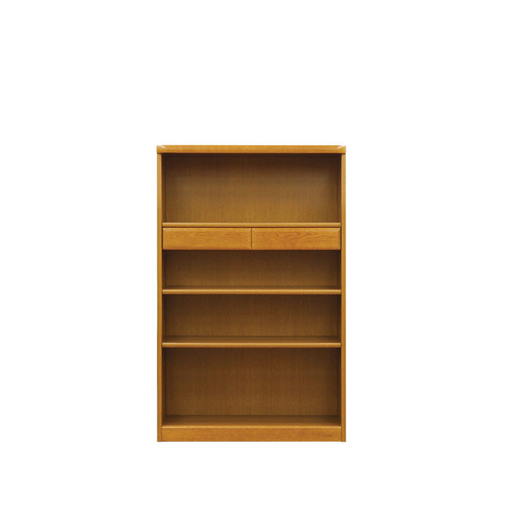浜本工芸 書棚「No.3600B・No.3608B」オープンタイプ 幅85.1cm 高さ135cm 全2色［No.3600］【受注生産品】