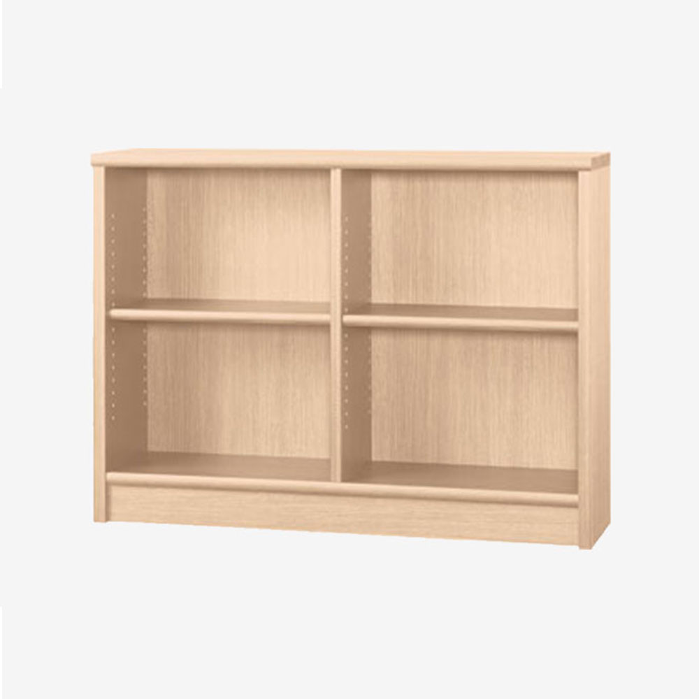 小島工芸　書棚 「Nアコード 120L」幅118.3cm ロータイプ 全4色【セール対象品のため5%OFF】