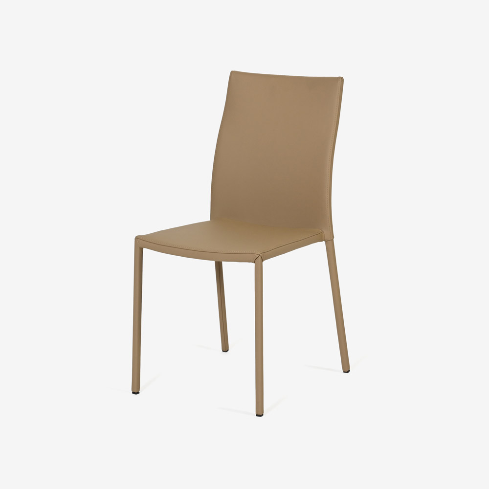 ligne roset(リーン・ロゼ)ダイニングチェア「ロゼスリム」革ベージュ【受注生産品】【LIGNE ROSET FAIR 6月28日(日)まで15%OFF】