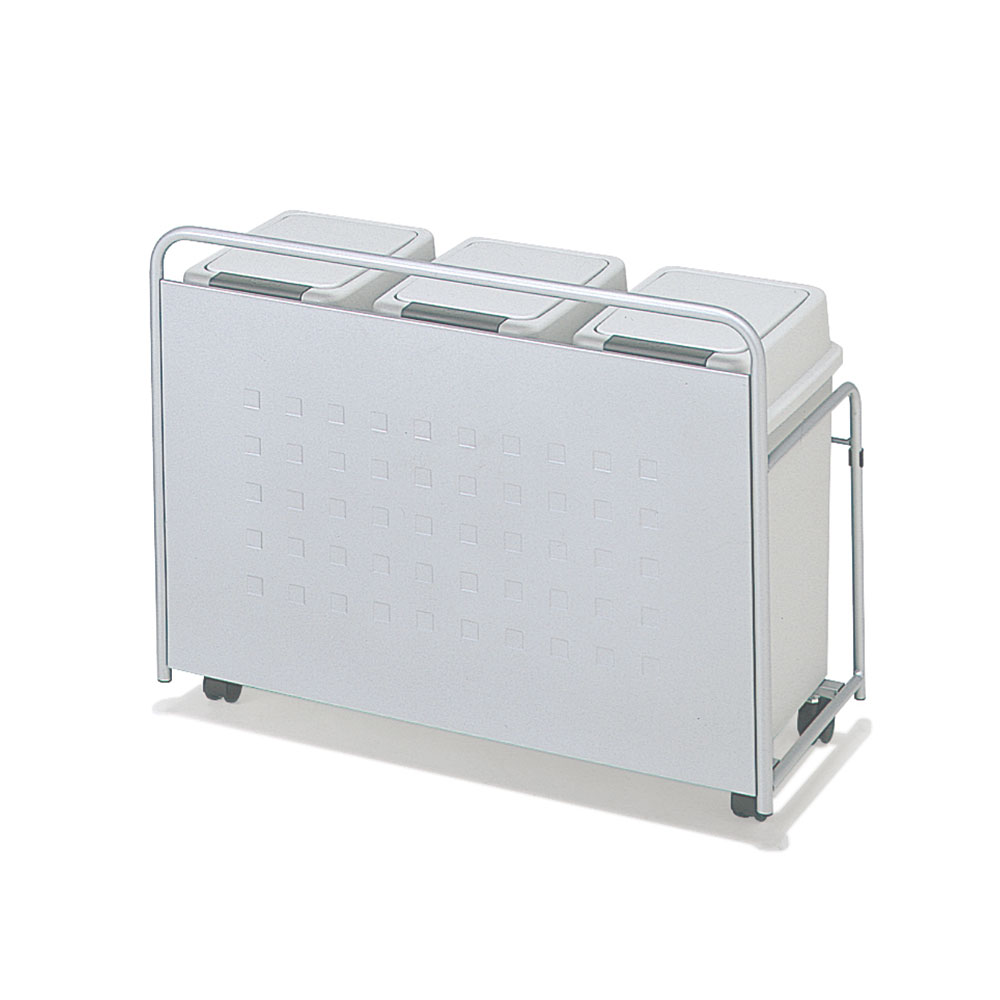 AYANO（綾野製作所）オプションダストボックスワゴン「WG-70W」20L×3個付き【セール対象品のため5%OFF】