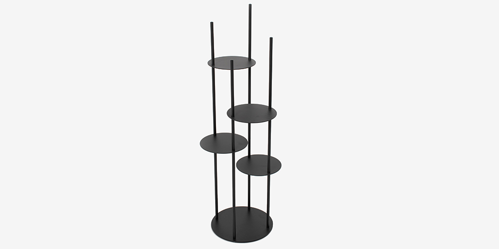 Calligaris（カリガリス）フラワースタンド「サークルズ CS/5107」ブラック色